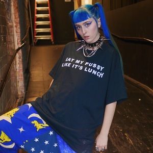 Ashnikko Eat My Pussy Like It’s Lunch T-Shirt (M)